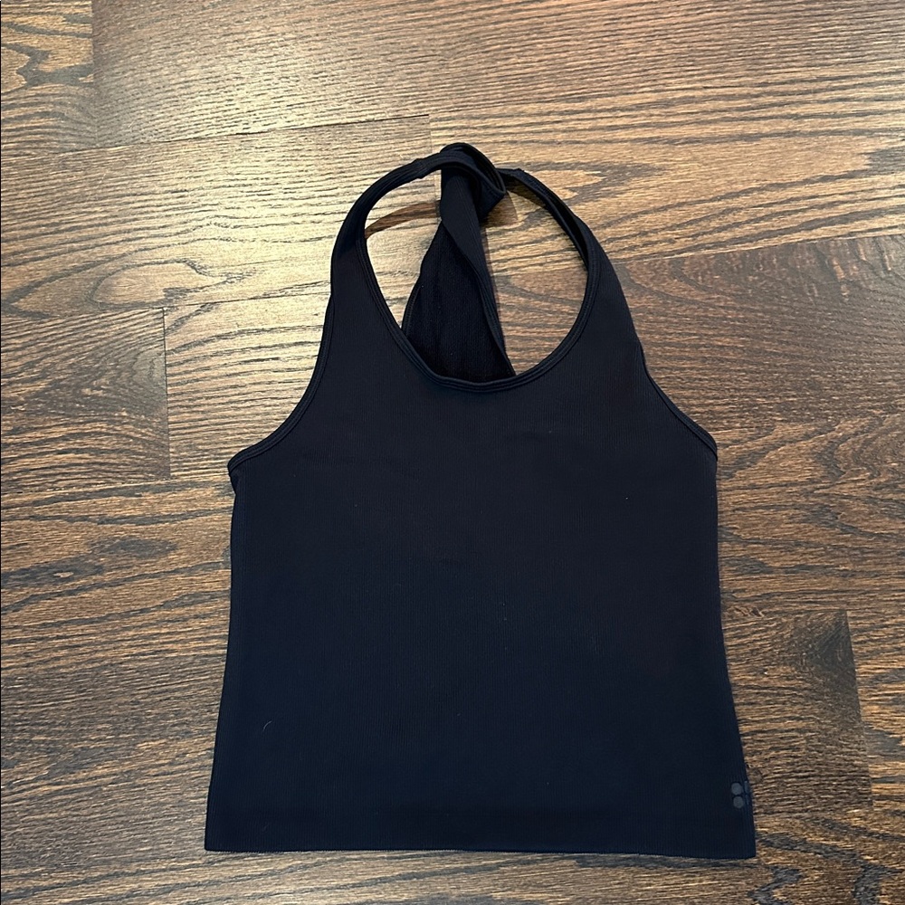 Sweaty Betty Spring Seamless Tank Top, size L Large black